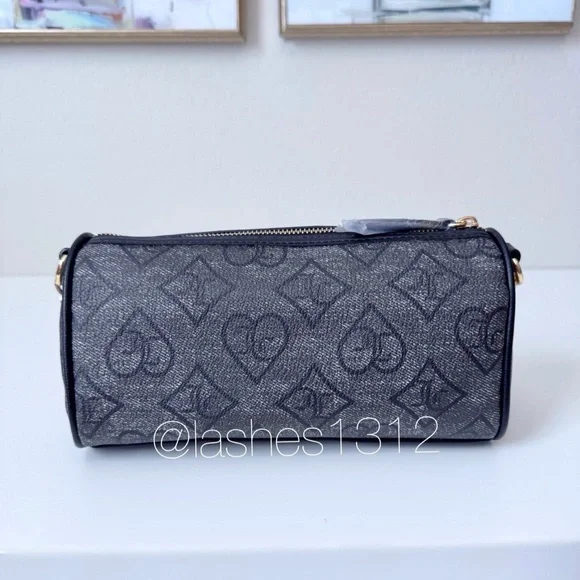 JUICY COUTURE Purse Precious Moments Barrel Bag - Black - Picture 4 of 6